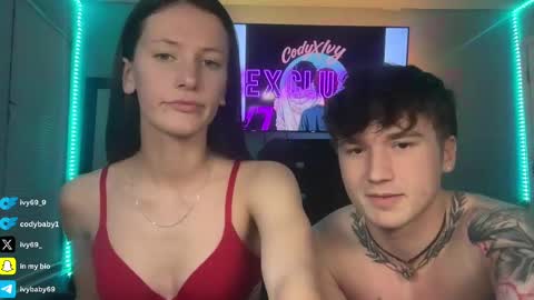 ivy69 9 and cody online show from 02.23.25