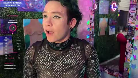 Snapshot of iwillbeyourmuse chatting on 01.24.25 Muse hethey online show from 01.24.25