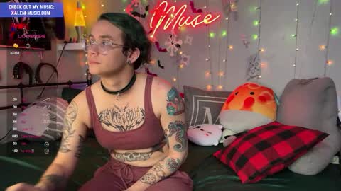 Snapshot of iwillbeyourmuse chatting on 02.16.25 Muse hethey online show from 02.16.25