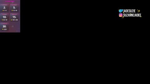 Suzie  online show from 01.12.25