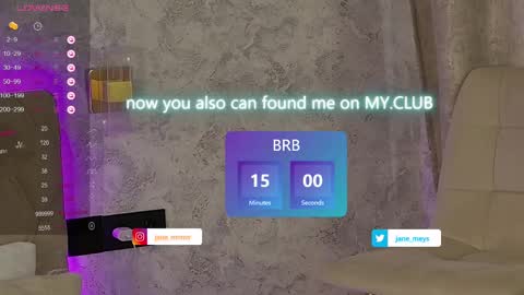 Snapshot of jane_meys chatting on 02.24.25 your kitty JANE roawww online show from 02.24.25