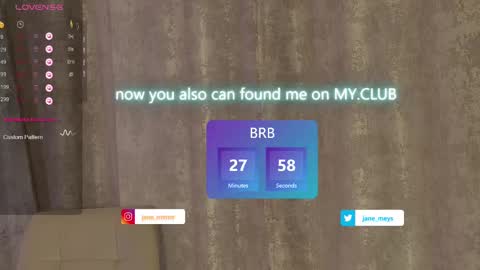 Snapshot of jane_meys chatting on 02.24.25 your kitty JANE roawww online show from 02.24.25