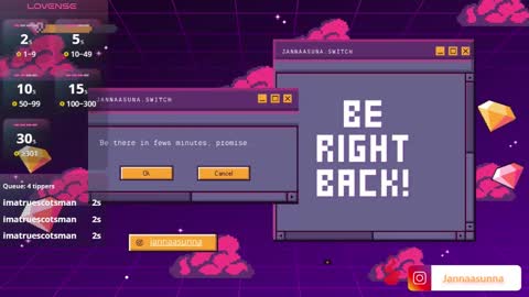 Snapshot of jannaasuna chatting on 12.16.24 jannaasuna online show from 12.16.24