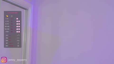 Jenny  Instagram jenny ppperry  NEXT LIVE TUESDAY  online show from 12.14.24