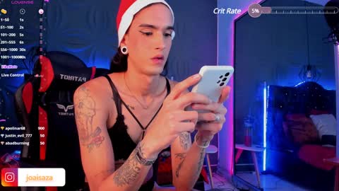 Snapshot of joaisaza chatting on 12.21.24 Joa Isaza     online show from 12.21.24