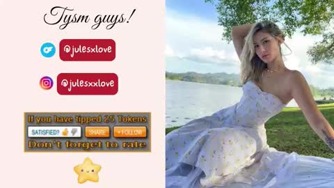 Snapshot of julesxdann chatting on 09.12.25 Jules and Dann Dont forget to give us thumps up online show from 09.12.25