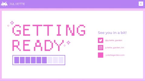 Snapshot of juliette_garden chatting on 04.18.26 Here most days 3 online show from 04.18.26