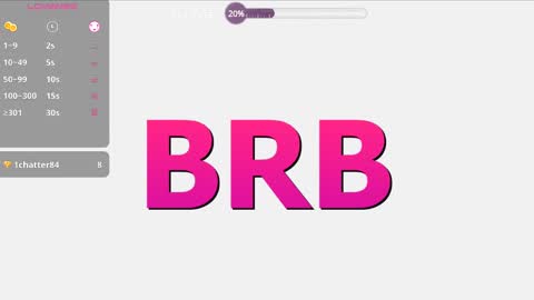 JustMe0815 online show from 01.09.25