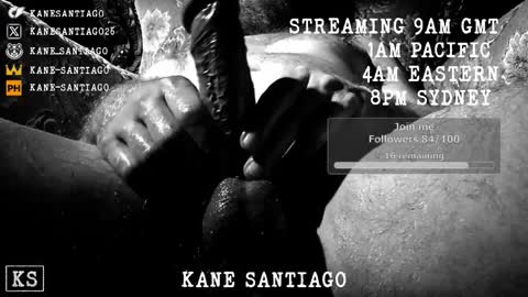 Kane Santiago online show from 03.16.26