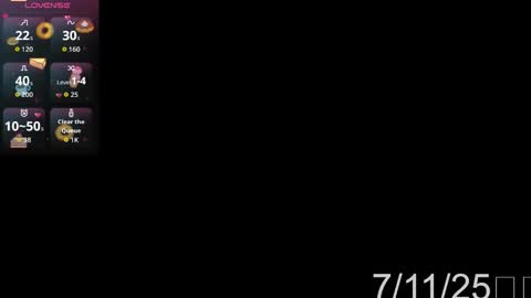 Snapshot of kenia_fox1 chatting on 11.07.25 kenia_fox1 online show from 11.07.25