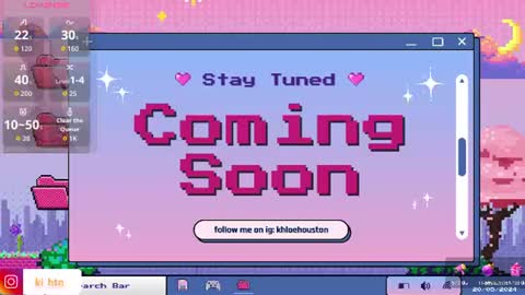 Snapshot of khloe_houston chatting on 07.01.26 Khloe online show from 07.01.26