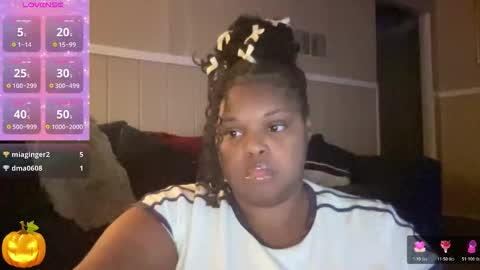 Snapshot of kiarasugars chatting on 10.30.25 KiaraSugars online show from 10.30.25