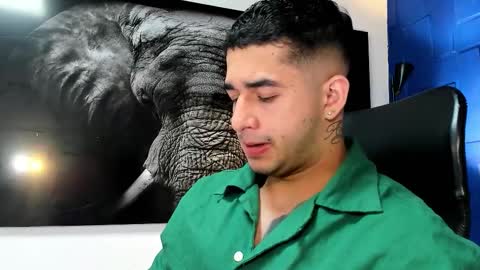 Snapshot of king_falconer chatting on 11.24.25 Angel Falconer online show from 11.24.25