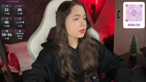 Snapshot of kirarasay chatting on 01.01.25 Kira online show from 01.01.25