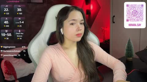 Snapshot of kirarasay chatting on 01.01.25 Kira online show from 01.01.25