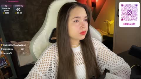 Snapshot of kirarasay chatting on 01.09.25 Kira online show from 01.09.25