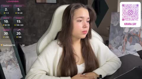 Snapshot of kirarasay chatting on 01.23.25 Kira online show from 01.23.25