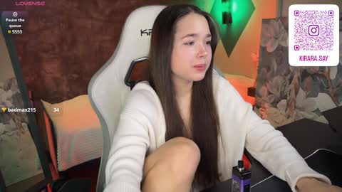 Snapshot of kirarasay chatting on 01.23.25 Kira online show from 01.23.25