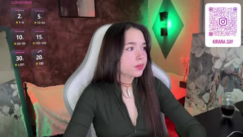 Snapshot of kirarasay chatting on 01.29.25 Kira online show from 01.29.25