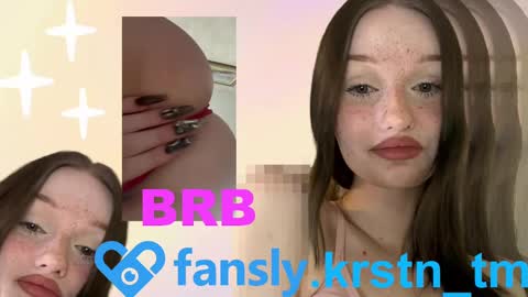 Snapshot of krstn_tg chatting on 01.29.25 Kris online show from 01.29.25