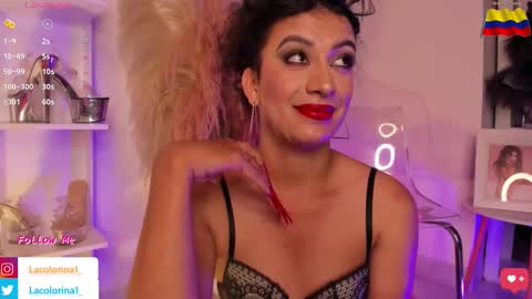 Snapshot of lacolorina_ chatting on 11.28.25 Colorina online show from 11.28.25