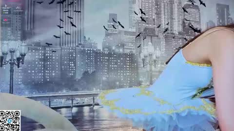 Snapshot of lalajecks chatting on 10.31.25 Julia online show from 10.31.25