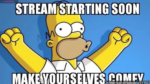 Snapshot of laracara chatting on 02.22.25 Lara online show from 02.22.25