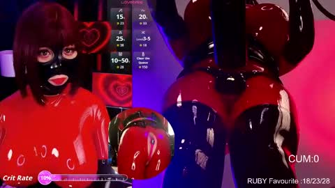 Snapshot of latexrubydoll chatting on 03.24.26 Latex Ruby online show from 03.24.26