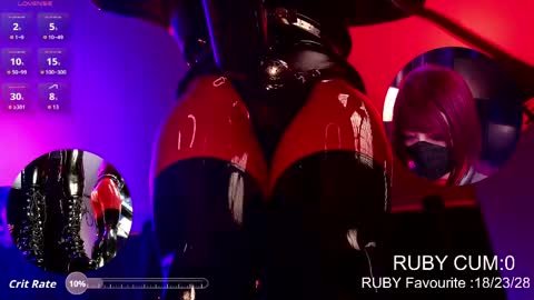 Snapshot of latexrubydoll chatting on 04.14.26 Latex Ruby online show from 04.14.26