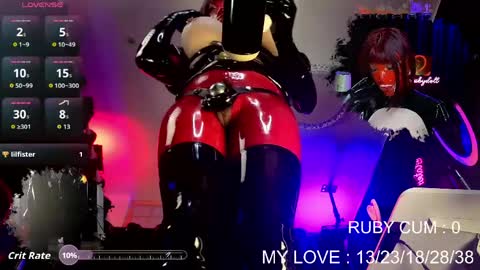Snapshot of latexrubydoll chatting on 04.28.26 Latex Ruby online show from 04.28.26