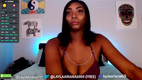 Snapshot of laylaariana69 chatting on 06.27.26 LaylaAriana online show from 06.27.26