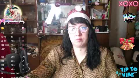 Snapshot of leona_harrison chatting on 12.25.24 Leona Harrison online show from 12.25.24