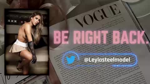 INSTA leylasteel model         online show from 02.28.25