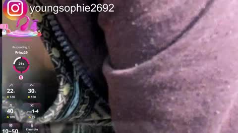 Sophie online show from 12.14.25