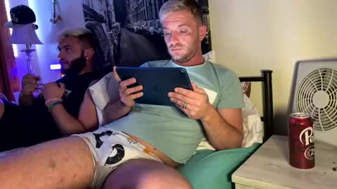 Snapshot of lifesagamble2025 chatting on 10.26.25 Jordan Mitchell online show from 10.26.25