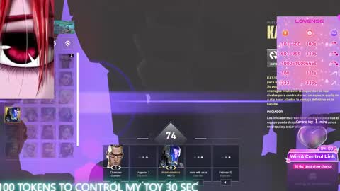 Snapshot of linddamortt chatting on 03.11.25 CatalinaANIDEA online show from 03.11.25