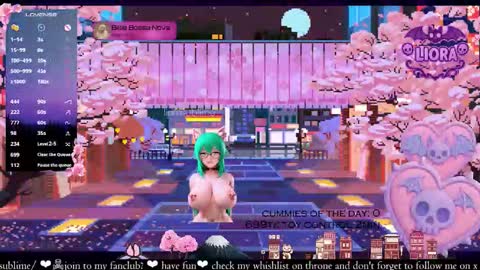 Snapshot of liorasublime chatting on 11.26.25 im Liora uwu online show from 11.26.25