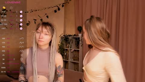 Snapshot of lisanelsona chatting on 12.02.24 Hello our names are Kate and Alice this is our first day here. online show from 12.02.24