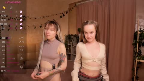 Snapshot of lisanelsona chatting on 12.02.24 Hello our names are Kate and Alice this is our first day here. online show from 12.02.24