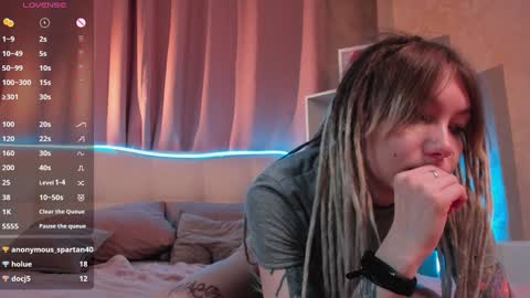 Snapshot of lisanelsona chatting on 01.30.25 Hello our names are Kate and Alice this is our first day here. online show from 01.30.25