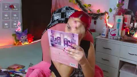 Snapshot of littlerouse_ chatting on 12.21.25 Ruby Rouse online show from 12.21.25