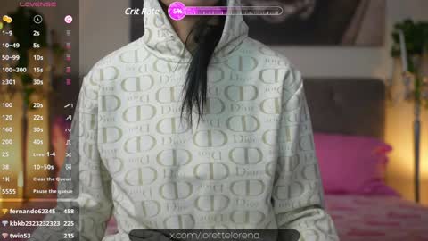 LoretteLorena online show from 01.09.25