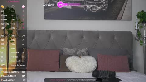 LoretteLorena online show from 02.11.25