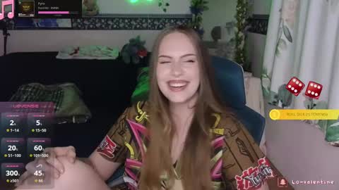 Lo Valentine online show from 09.10.25