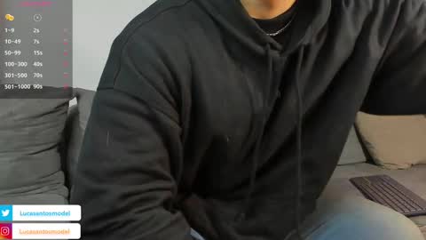 LUCA SANTOS online show from 02.10.25