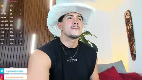 Snapshot of lucasanto_ chatting on 07.17.26 LUCA SANTOS online show from 07.17.26