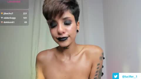 Snapshot of luci_fer_devil_1 chatting on 02.23.25 Veronica Rati online show from 02.23.25