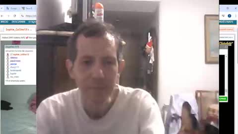 Snapshot of lucianoaxel chatting on 01.09.25 Luciano online show from 01.09.25