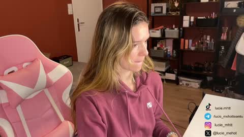 Lucie hot follow me on  online show from 12.03.24