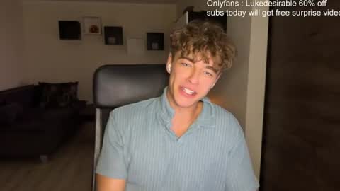 Snapshot of lukedesirable chatting on 07.21.26 lukedesirable online show from 07.21.26
